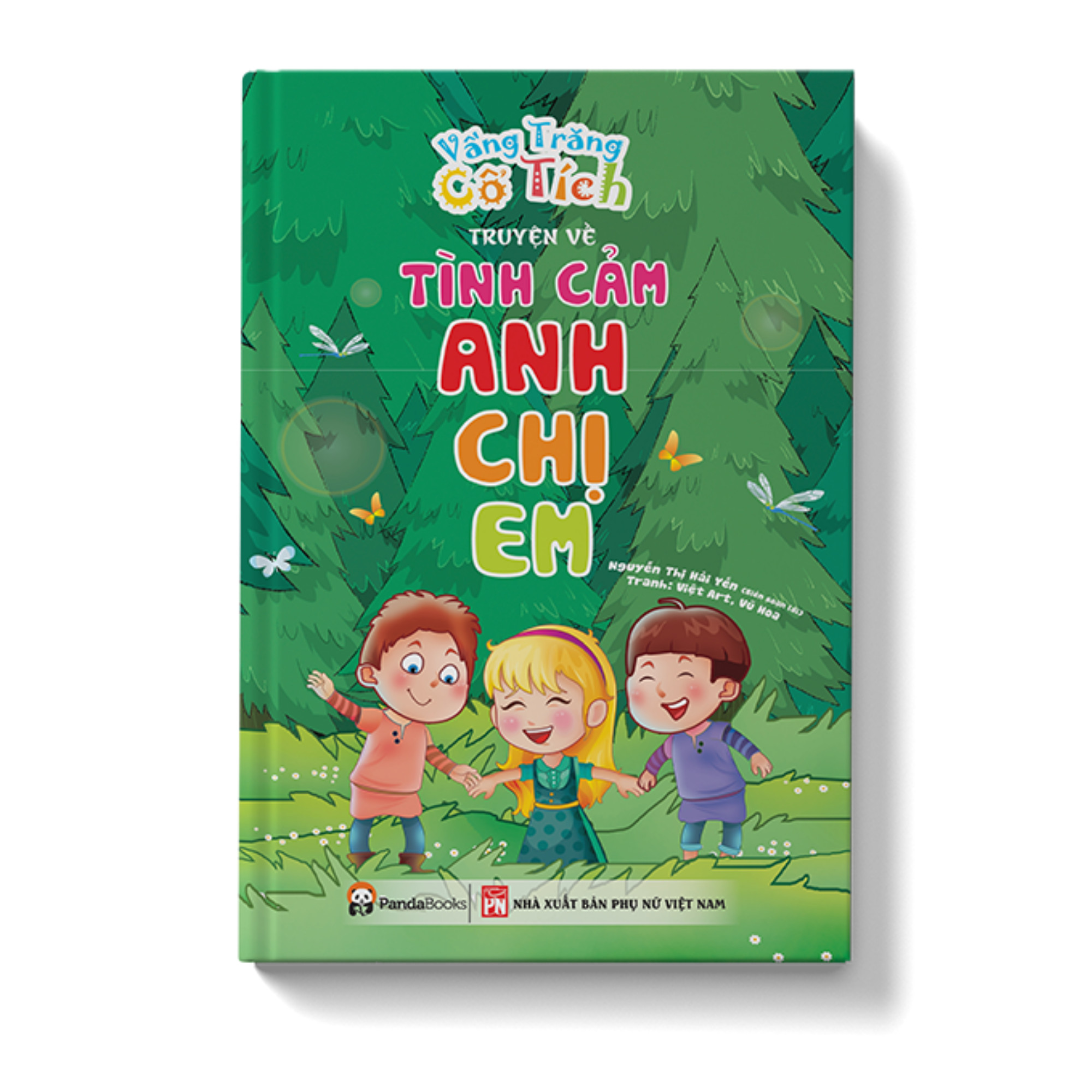 Hình ảnh Truyện thiếu nhi Vầng trăng cổ tích - Truyện về Tình cảm Anh chị em ( Tái bản 2021)