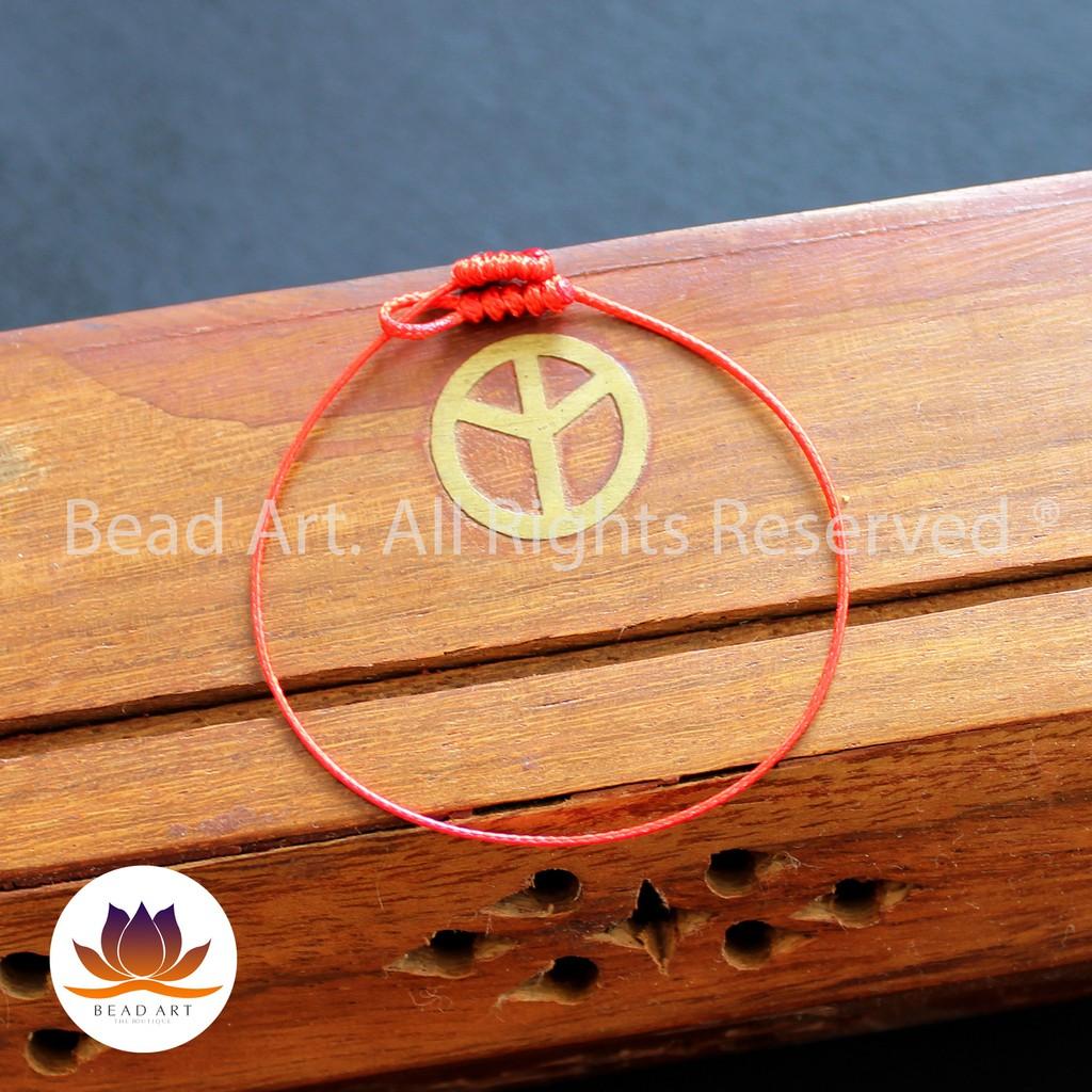 Vòng Tay Thắt Dây Đỏ Handmade - Nhiều Size Lựa Chọn, Vòng Tay Phong Thuỷ - Bead Art