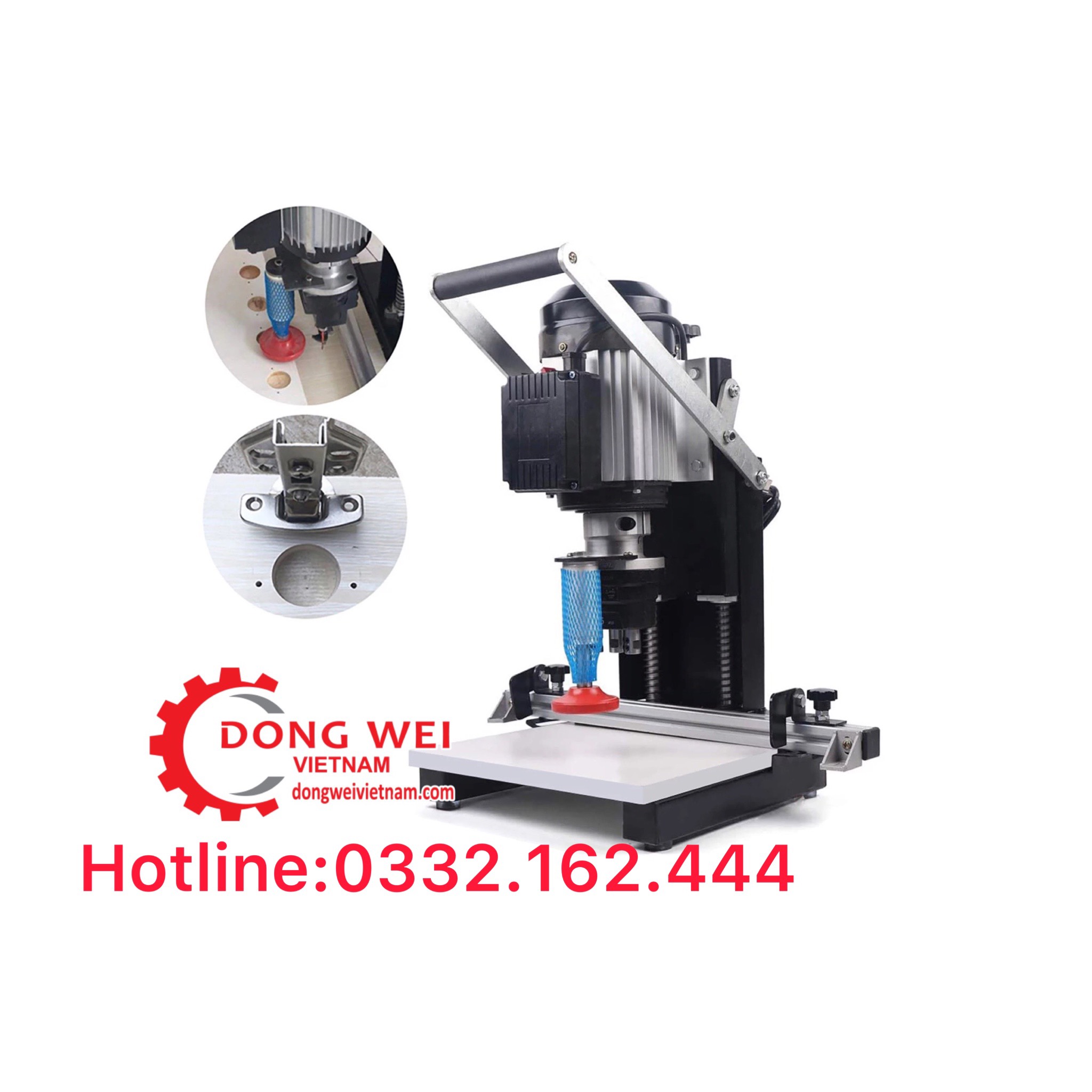 Máy khoan bản lề cửa