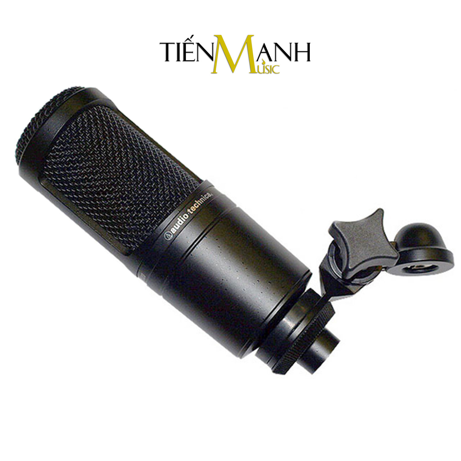 Micro AT2020 Audio Technica Mic Condenser Thu Âm Phòng Studio, Microphone Cardioid AT-2020 Hàng Chính Hãng