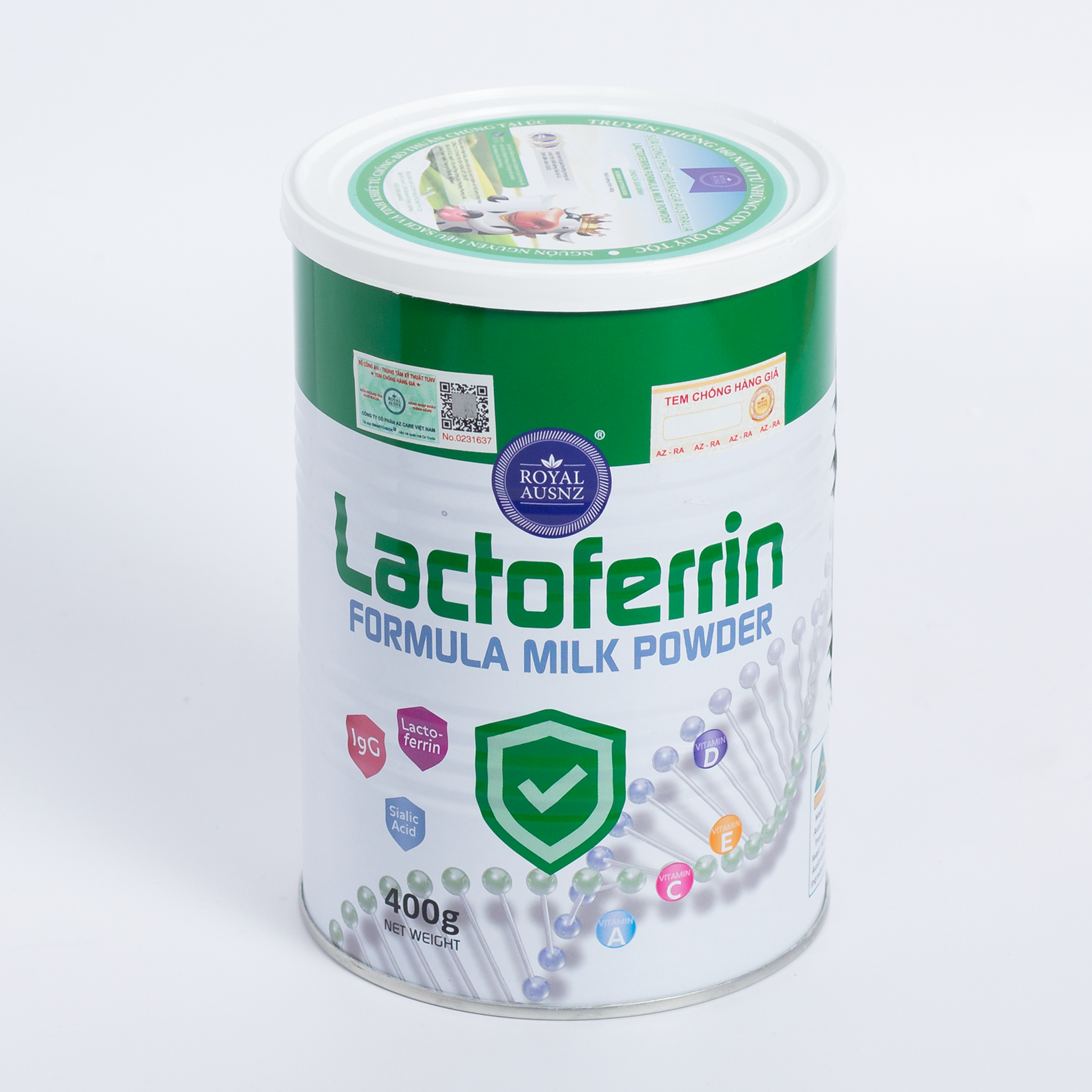 Lactoferrin formula milk powder tăng cường sức đề  kháng