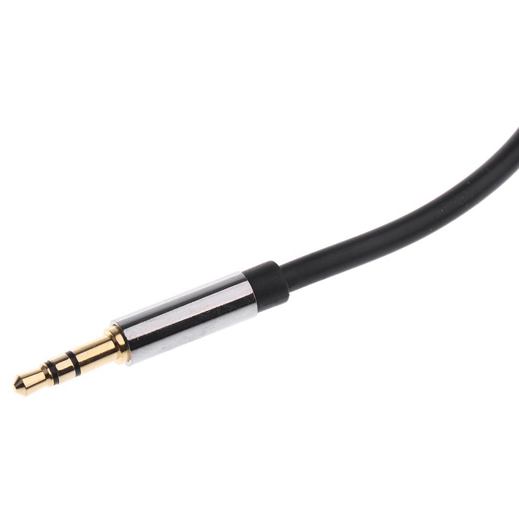 1m 3.5mm Stereo Male to 2 RCA  Male Adapter Speaker Cord