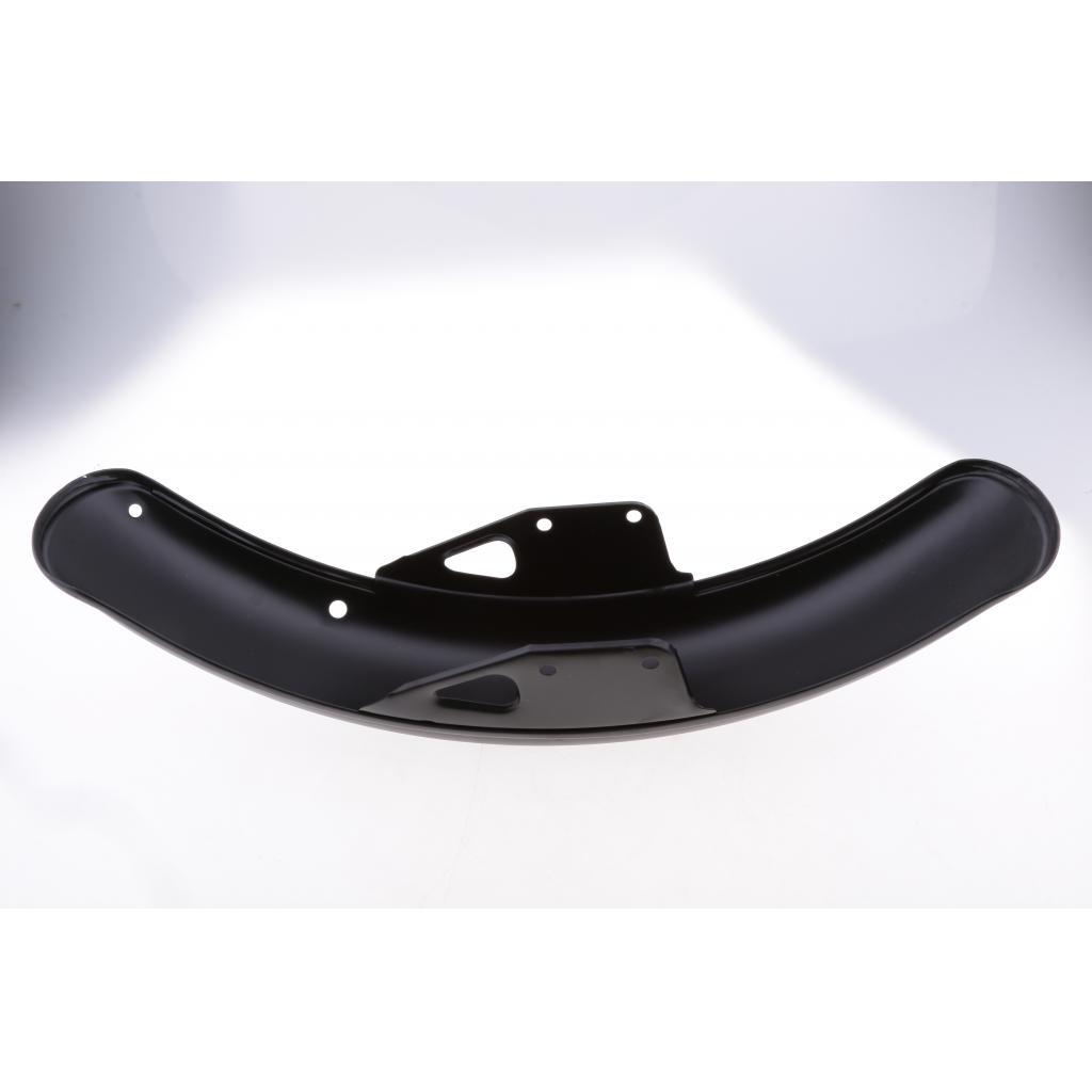 Motorcycle Front Mudguard Guard Metal Steel for for Suzuki GN125 Black