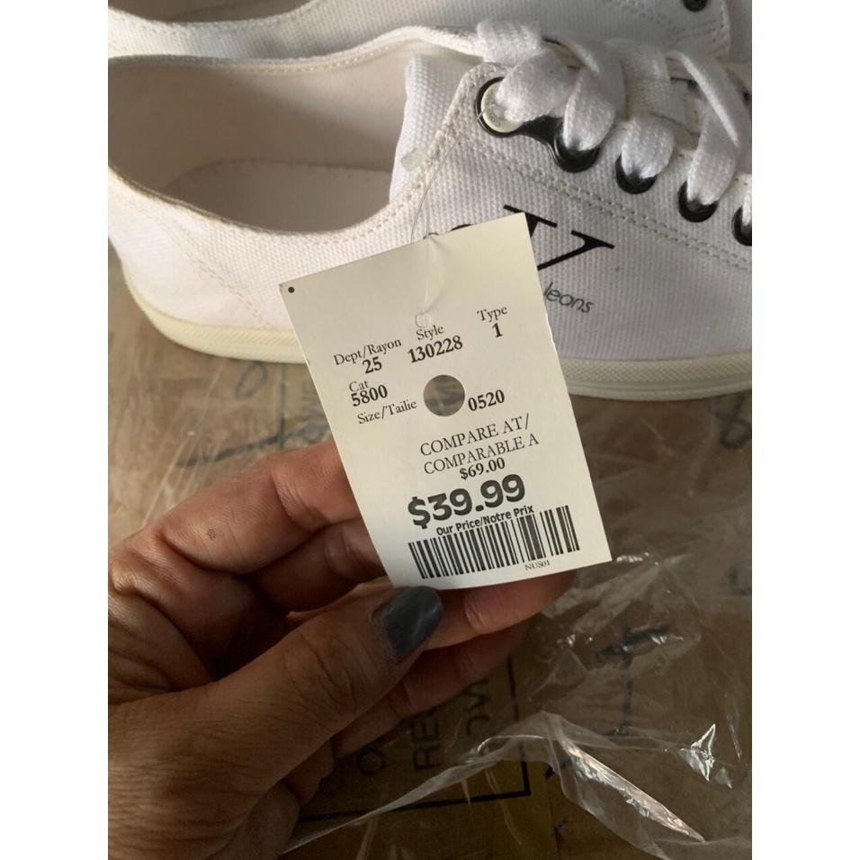 Giày CK White VNXK dư xịn size 36-40- Giày sneaker Calvin Klein