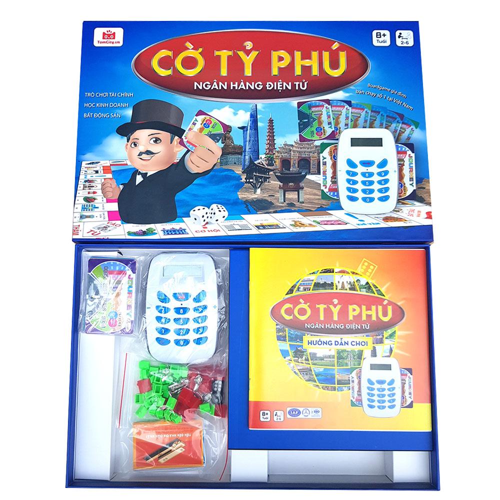 Cờ Tỷ Phú Việt Nam Giúp Bé Học Kinh Doanh Bất Động Sản