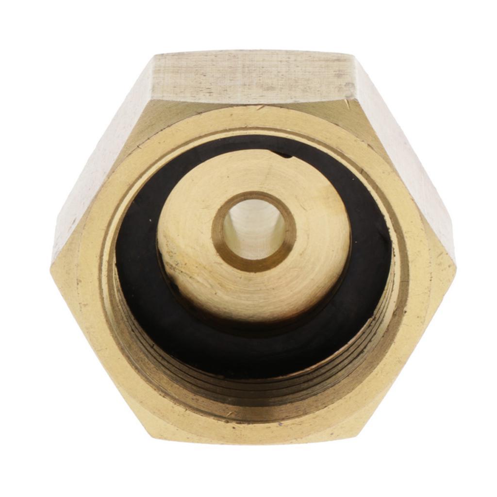 Solid Brass Air Conditioner Adapter Valve  Tank Adapter Fittings
