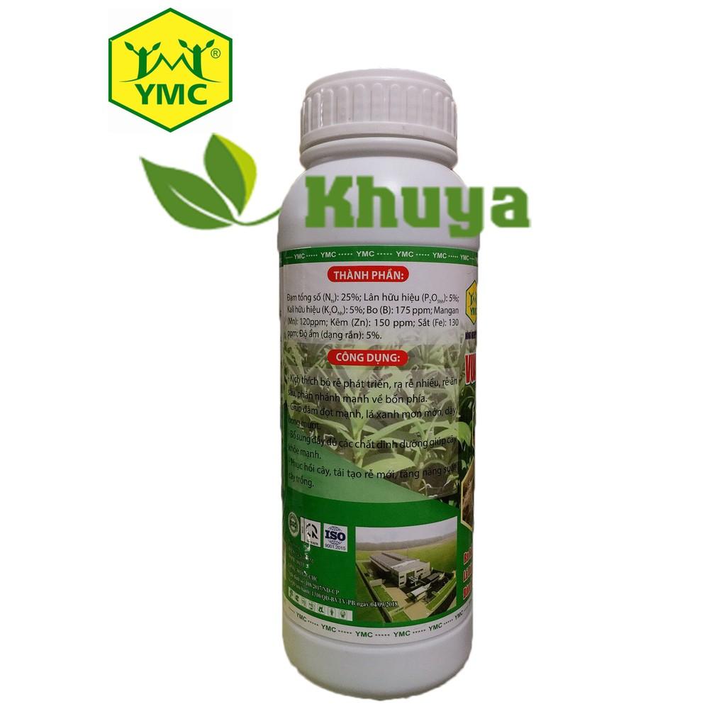 Phân bón Vua Ra Rễ Đâm Chồi YMC 1 lít