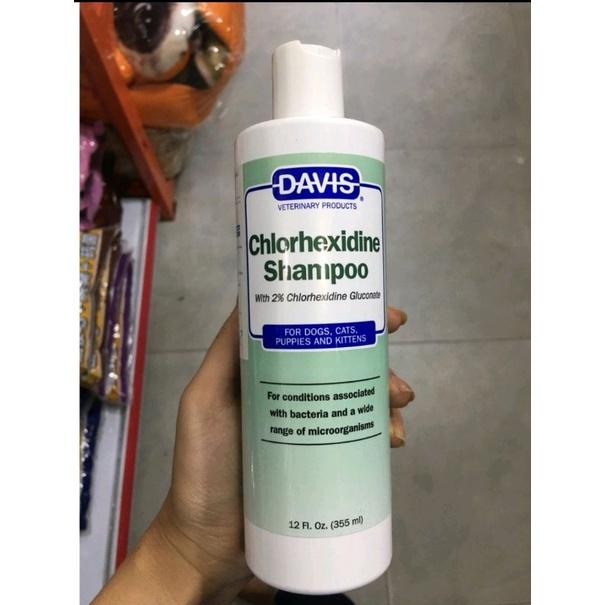 Sữa tắm DAVIS CHOLORHEXIDINE 2% Tr.i ngứa nhiễm khuẩn viêm da 355ml