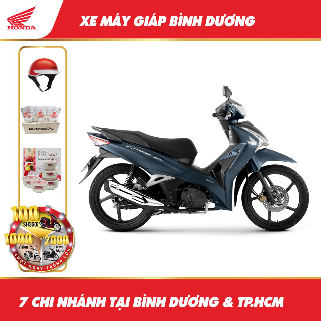 Xe máy Honda Future FI 125 2024 phiên bản Đặc biệt phanh đĩa vành đúc