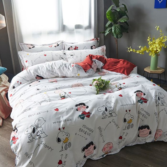 Bộ chăn ga gối Cotton cao cấp 1m6x2m THC167