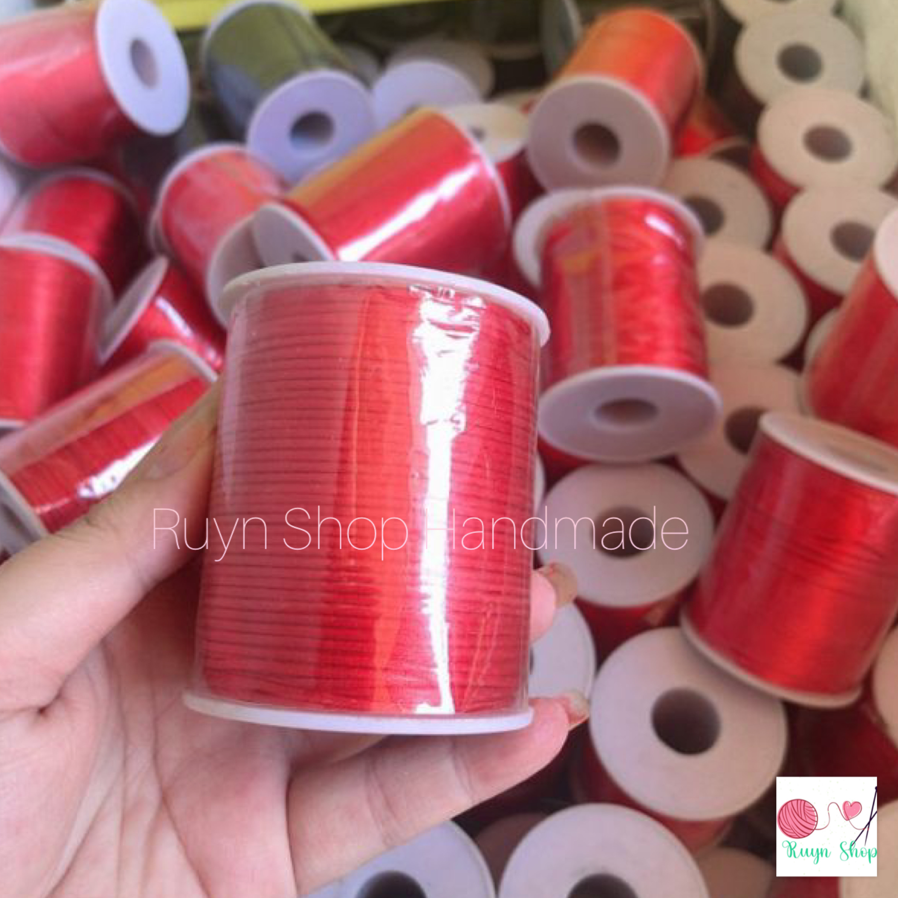 Dây tim 1mm đan vòng tay/ thắt nút/ trang trí handmade