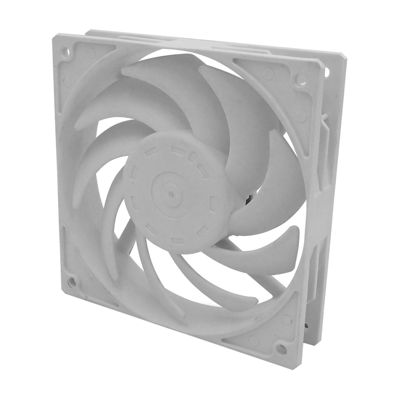 Quiet Cooling Case Fan 12cm/120mm DIY 4-Pin for Computer Case Mining Rig