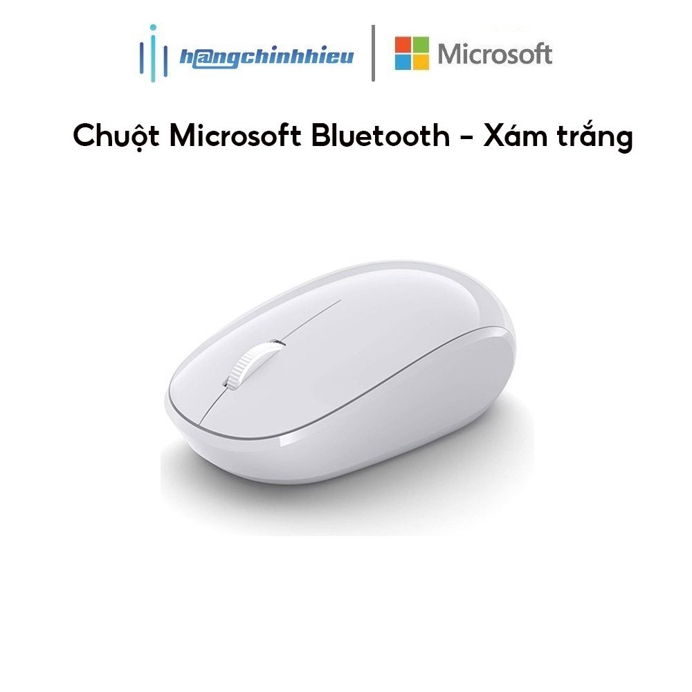 Chuột Microsoft Bluetooth Xám trắng Hàng chính hãng