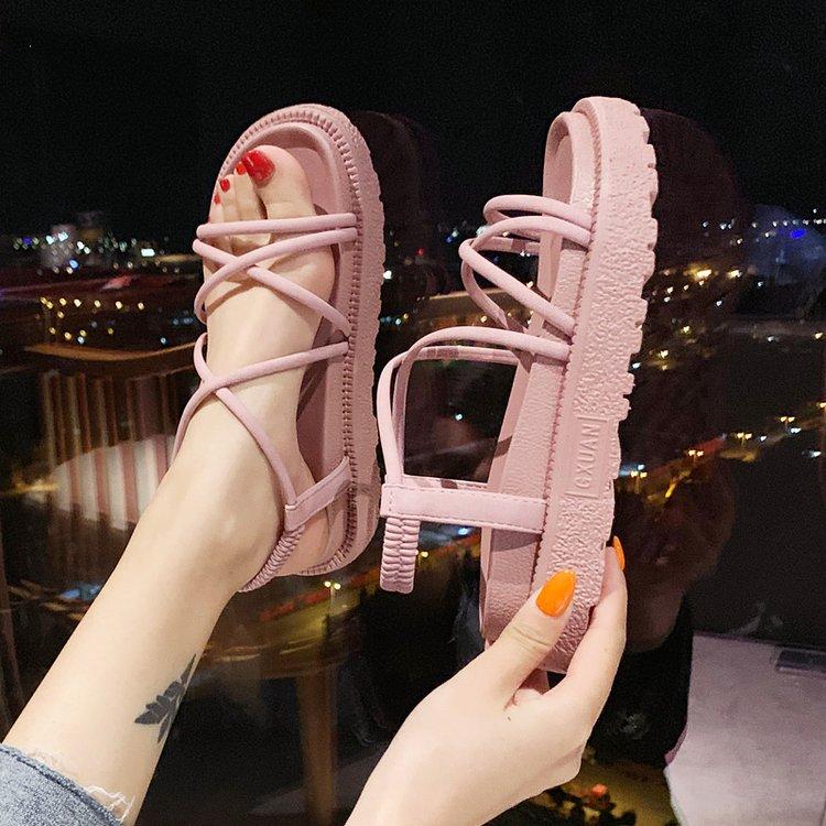 Giày Sandal Cao Su Chống Thấm Nước Thoải Mái Cho Nữ