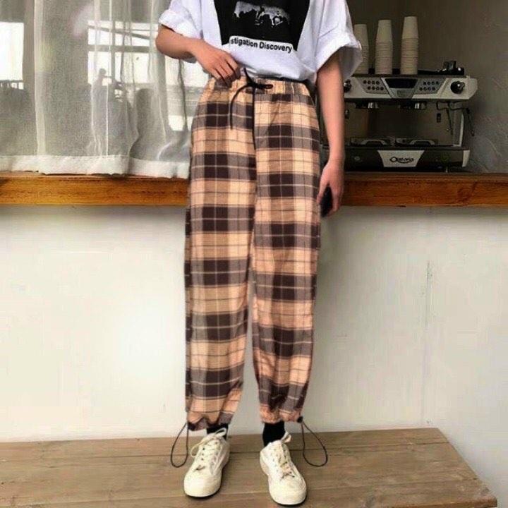 Quần Jogger Nam Nữ Nỉ Thể Thao Ống Rộng Bo Chun Rút Gấu Outfit unisex Năng Động
