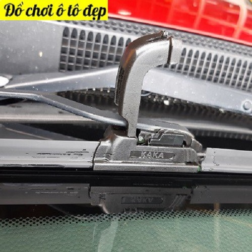 Gạt Mưa Silicon Mềm Kaka Dùng cho ô tô - thân 3 khúc Loại Ngàm U Cho Các Dòng Xe Phổ Thông.