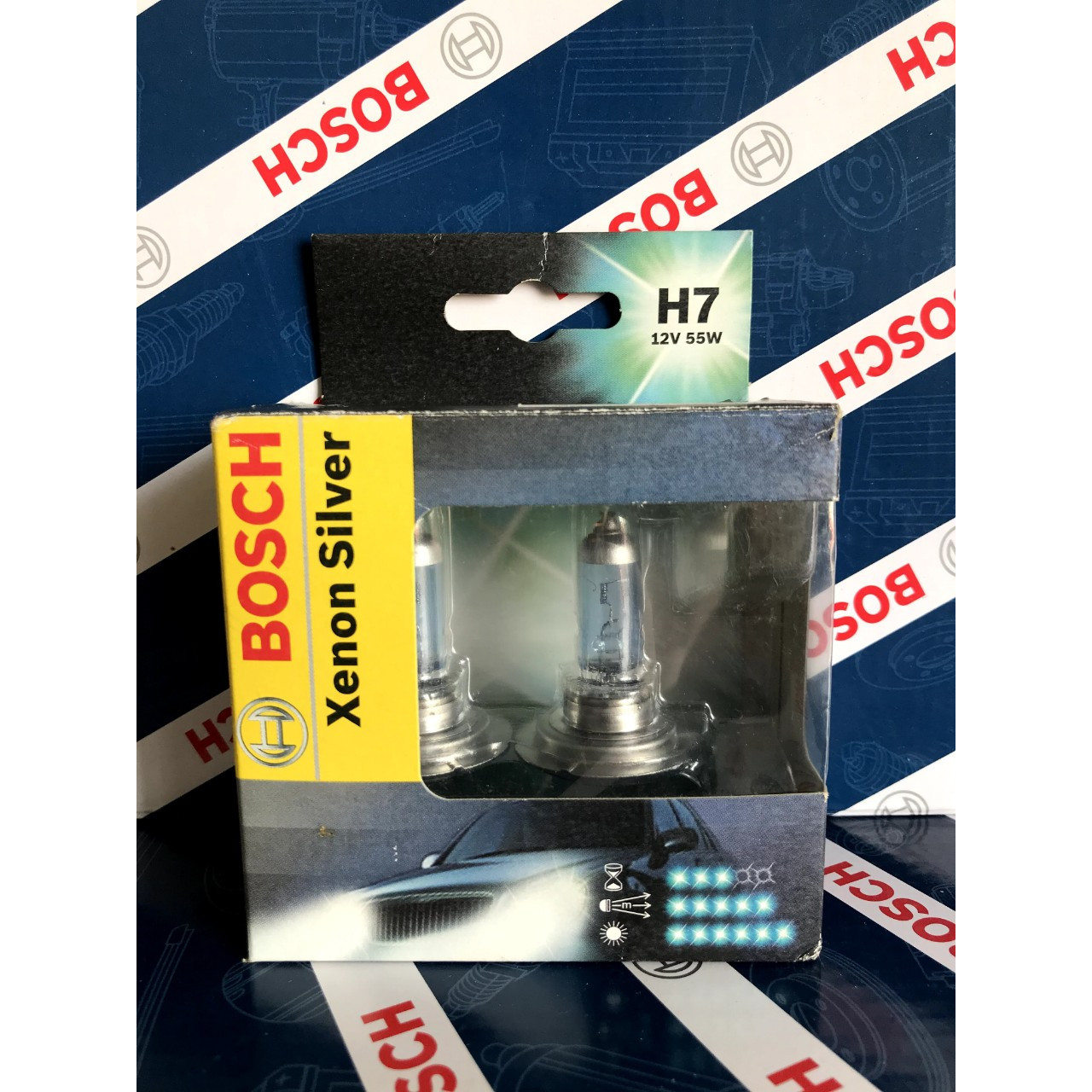 Bóng Đèn Xenon Bosch H7 12V 55W Xenon Silver