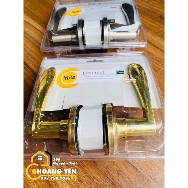 Khóa tròn tay gạt Yale VL8327 US15 Inox/ Yale VL8322 US3 màu vàng/
