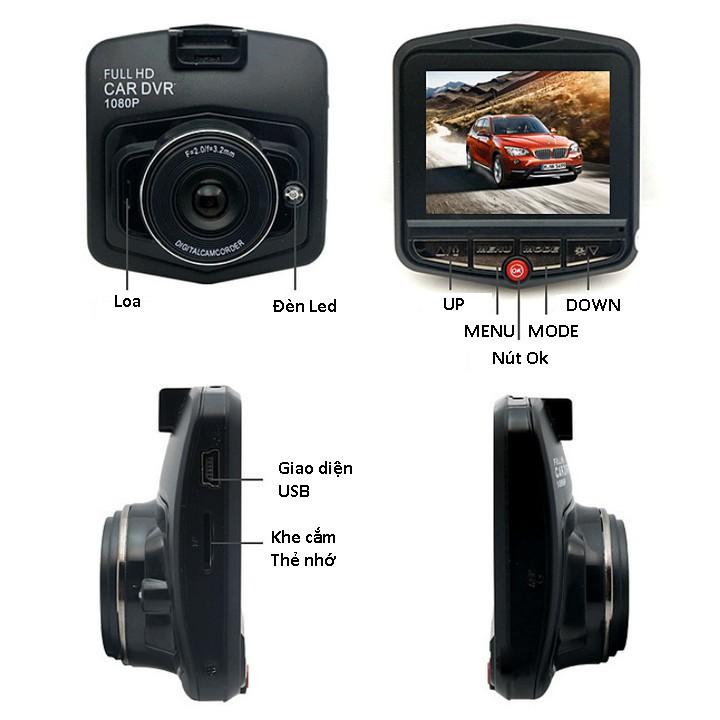 Camera hành trình xe hơi Full HD1080p (Black) - Home &amp; Garden