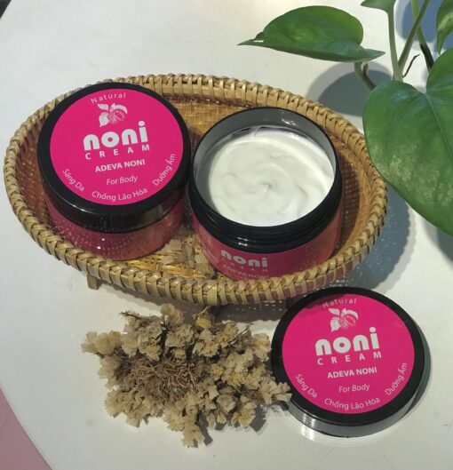 Kem dưỡng da body Trái Nhàu – Noni Cream 100 gr - Mờ vết thâm nám, vết rạn, vết thâm mụn để lại, làm sáng da, Ngăn ngừa lão hóa, cho làn da tươi trẻ