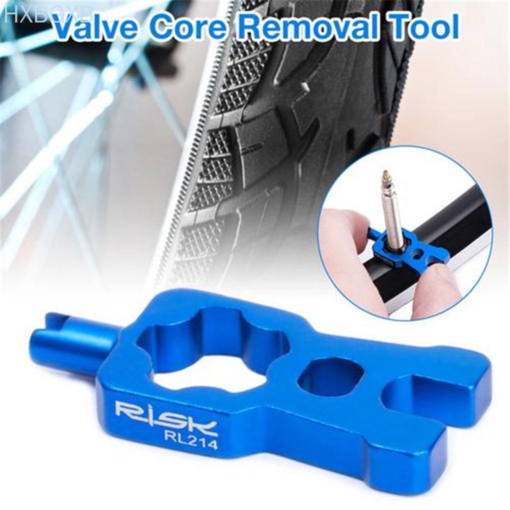 Aluminum Alloy Valve Core Remover Multifunctional Bike Tire Valve Removing Tool Bicycle Repair Tool