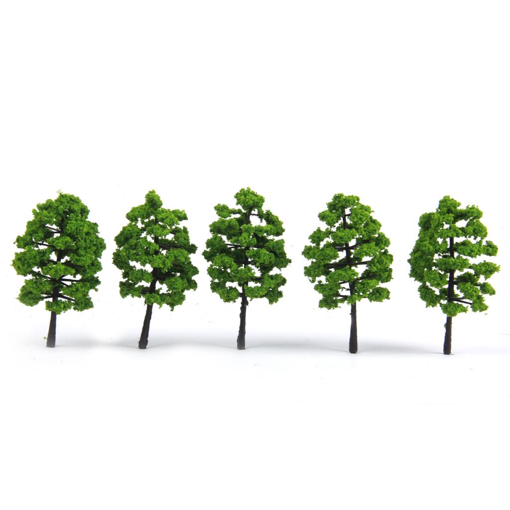 20x Model Trees Scenery 1:100 HO Scale Tree Landscape Layout