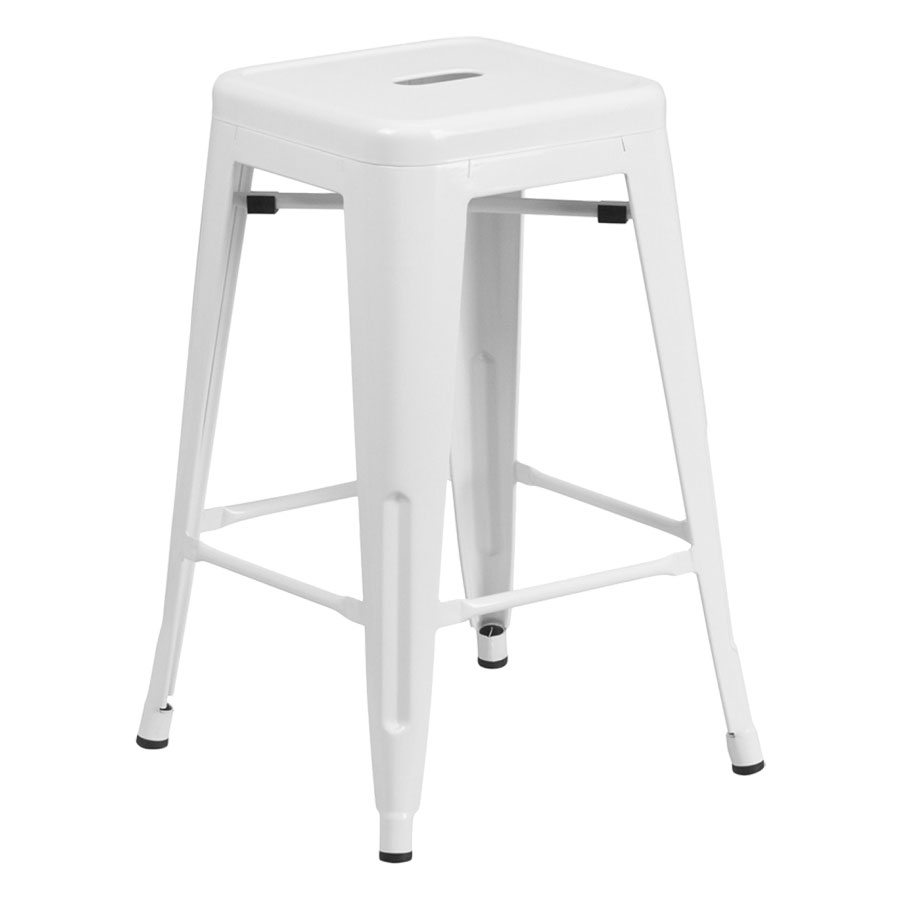 Ghế Bar Tolix H Stool Lavaco 3205W - Trắng