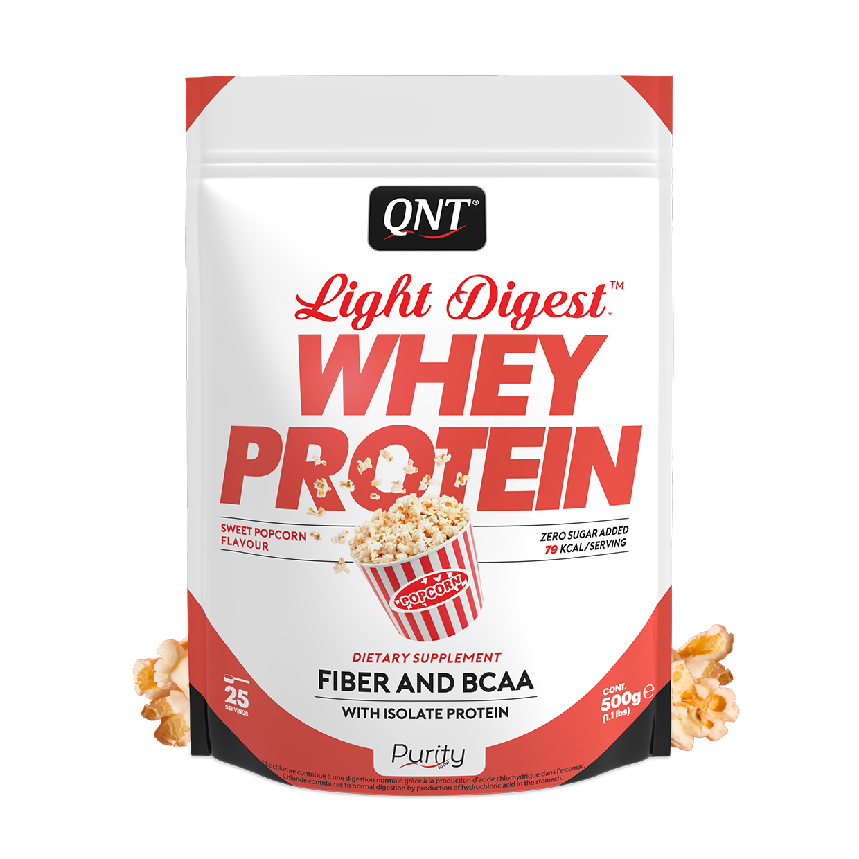 LIGHT DIGEST WHEY PROTEIN SWEET POPCORN 500 G