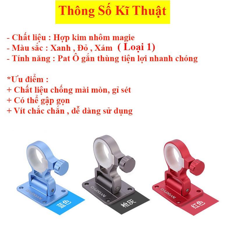 Pat Ô, Dù câu cá CHIXUAN hợp kim nhôm magie cao cấp gắn thùng tiện lợi LK-12