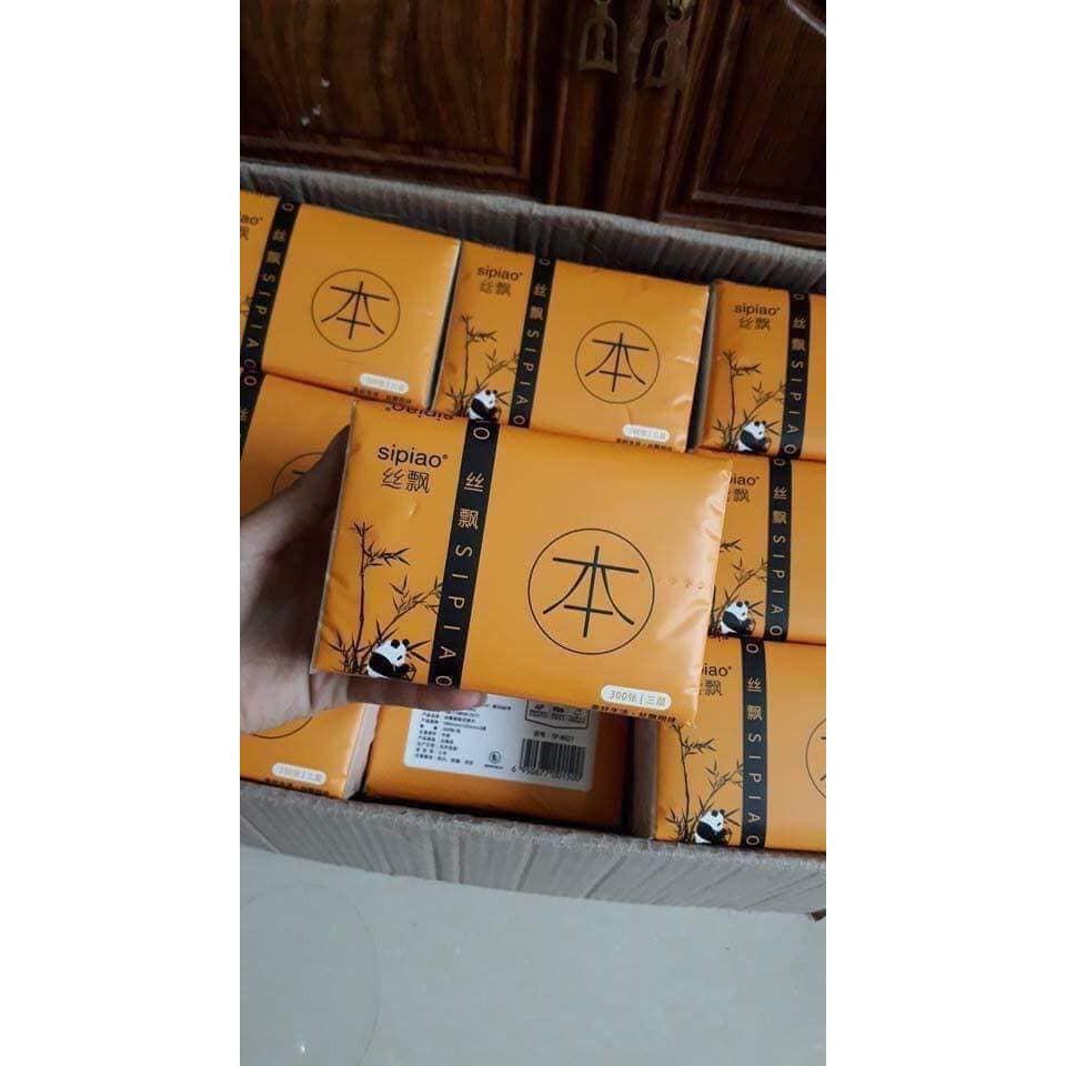 Giấy ăn gấu trúc nội địa trung mua 12 gói được miễn ship chất lượng cam kết chuẩn.