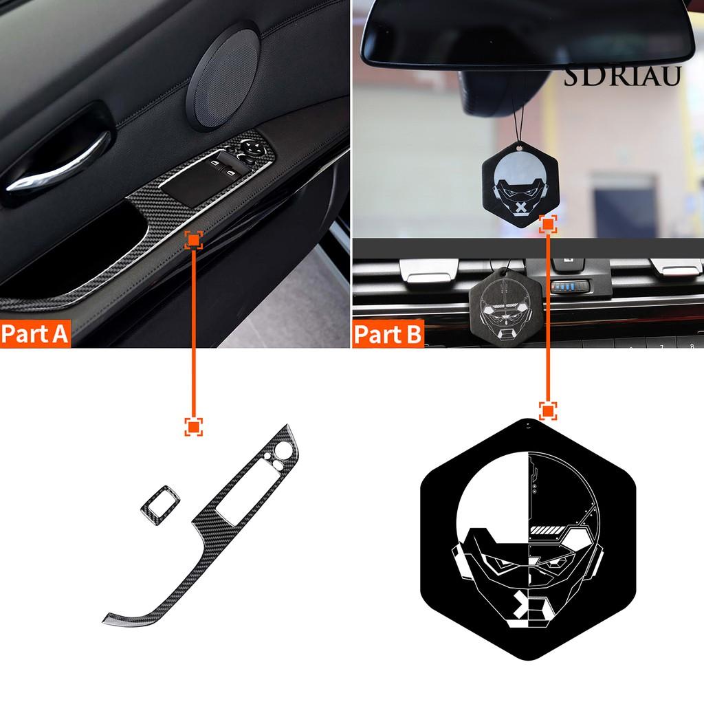 Bộ 4 Miếng Dán Cửa Sổ Xe Hơi Có Hương Thơm Cho Bmw E92 E93