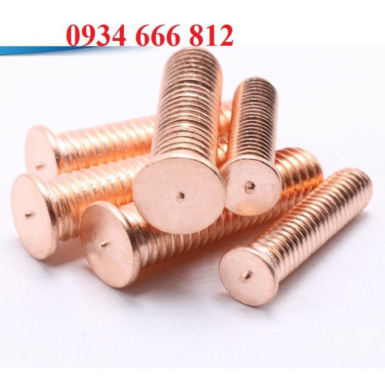 Combo 50c bulong hàn nổ, bulong hàn chập M8X15, M8X20, M8X30