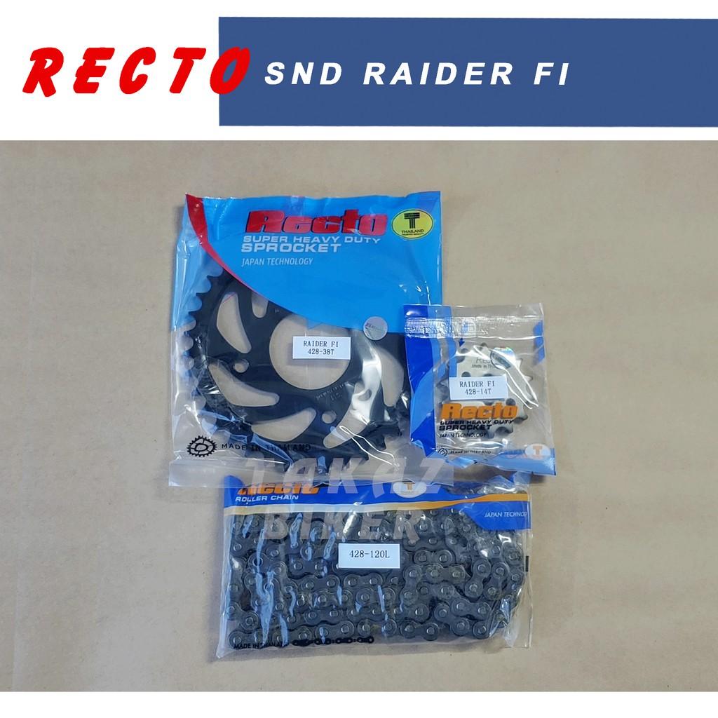 B3 Sên Nhông Đĩa Recto Dùng Cho Xe Raider Fi made Thái Lan Nhập Khẩu