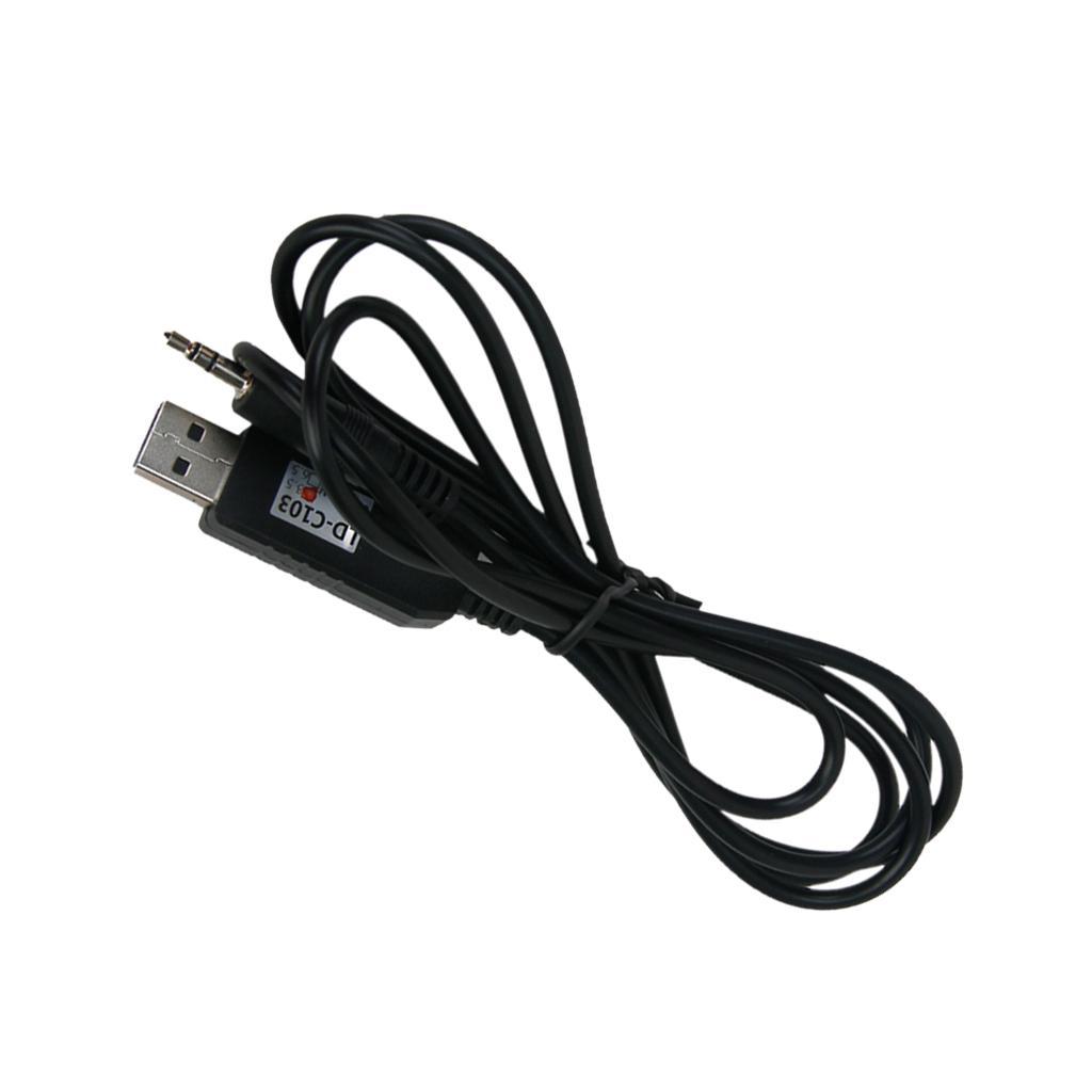 3.5mm Key Port Data Cable PC Send Morse to Radio for Yaesu FT-817 857 897