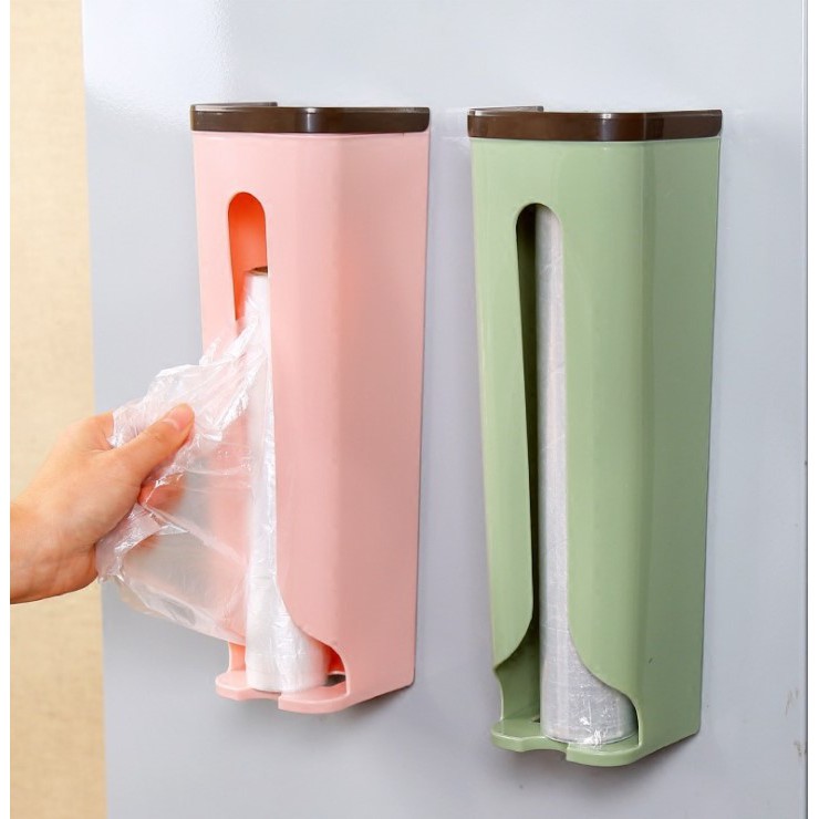 Hộp Đựng Túi Nilon Dán Tường Tiện Lợi