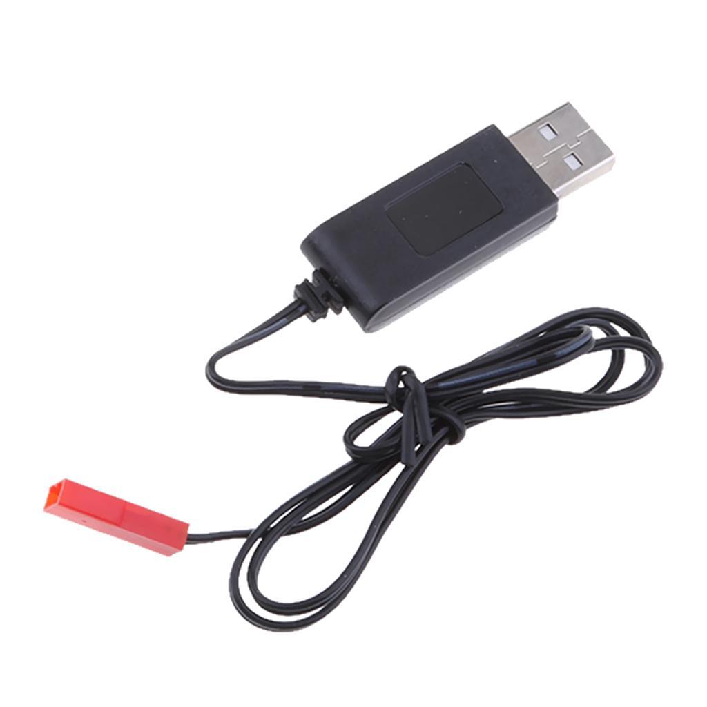 3.7V USB to JST Female Plug Lithium Battery Charging Cable for RC Toys Drone