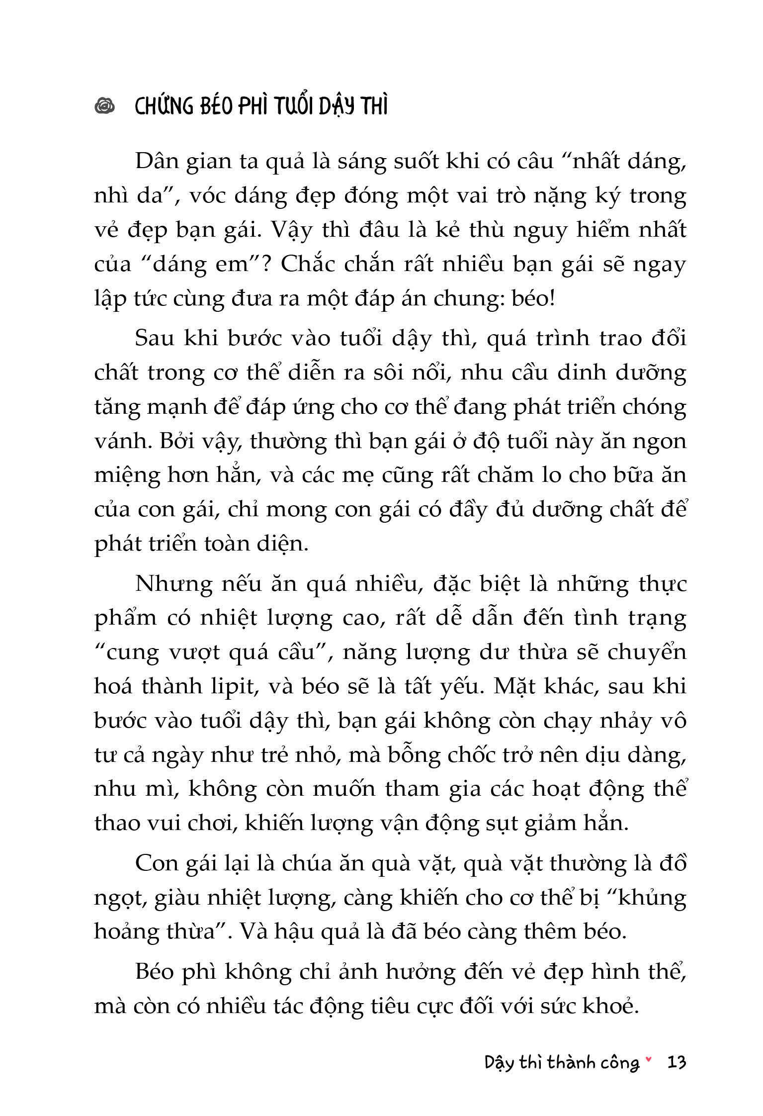 Dậy thì thành công - Tủ sách Giáo dục Giới tính tập 4 (tái bản)