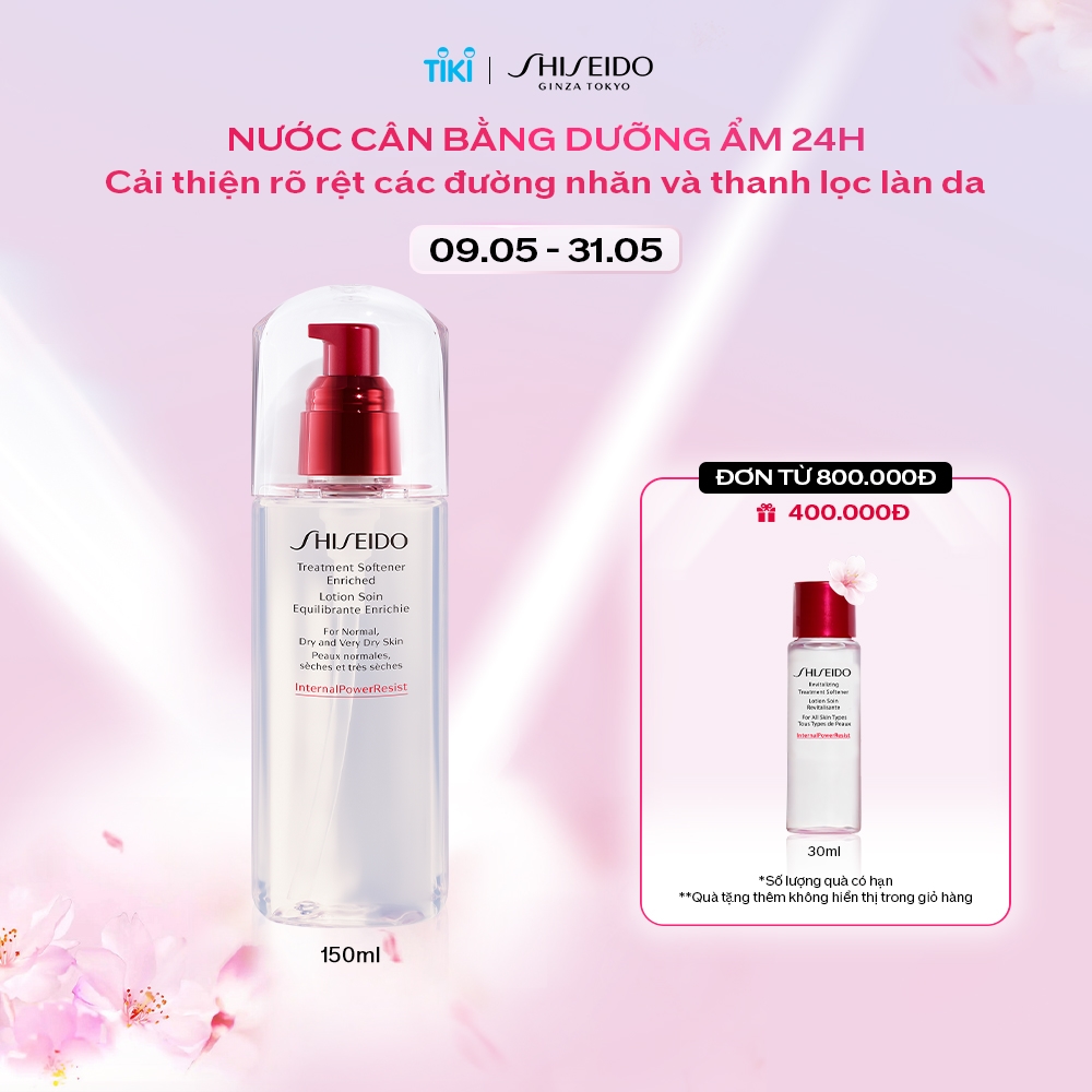 Nước Cân Bằng Shiseido Treatment Softener Enriched (150ml) - 14532