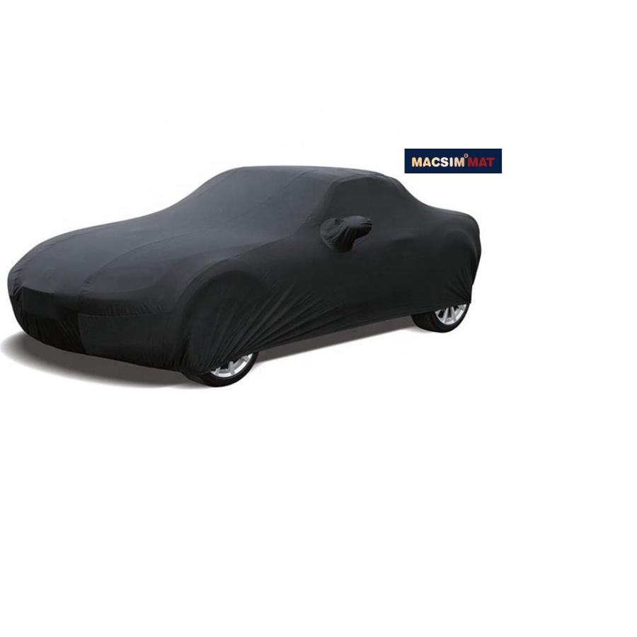 Bạt phủ ô tô trong nhà dòng SUV cỡ L nhãn hiệu Macsim sử dụng trong nhà chất liệu vải thun - màu đen
