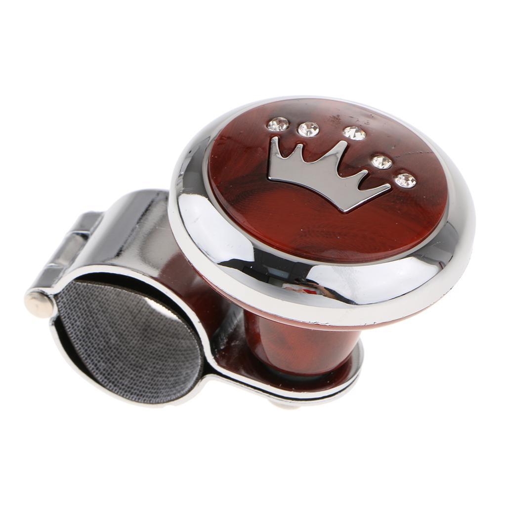 2X Steering Wheel Aid Power Handle Assister  Knob for Car Truck Peach