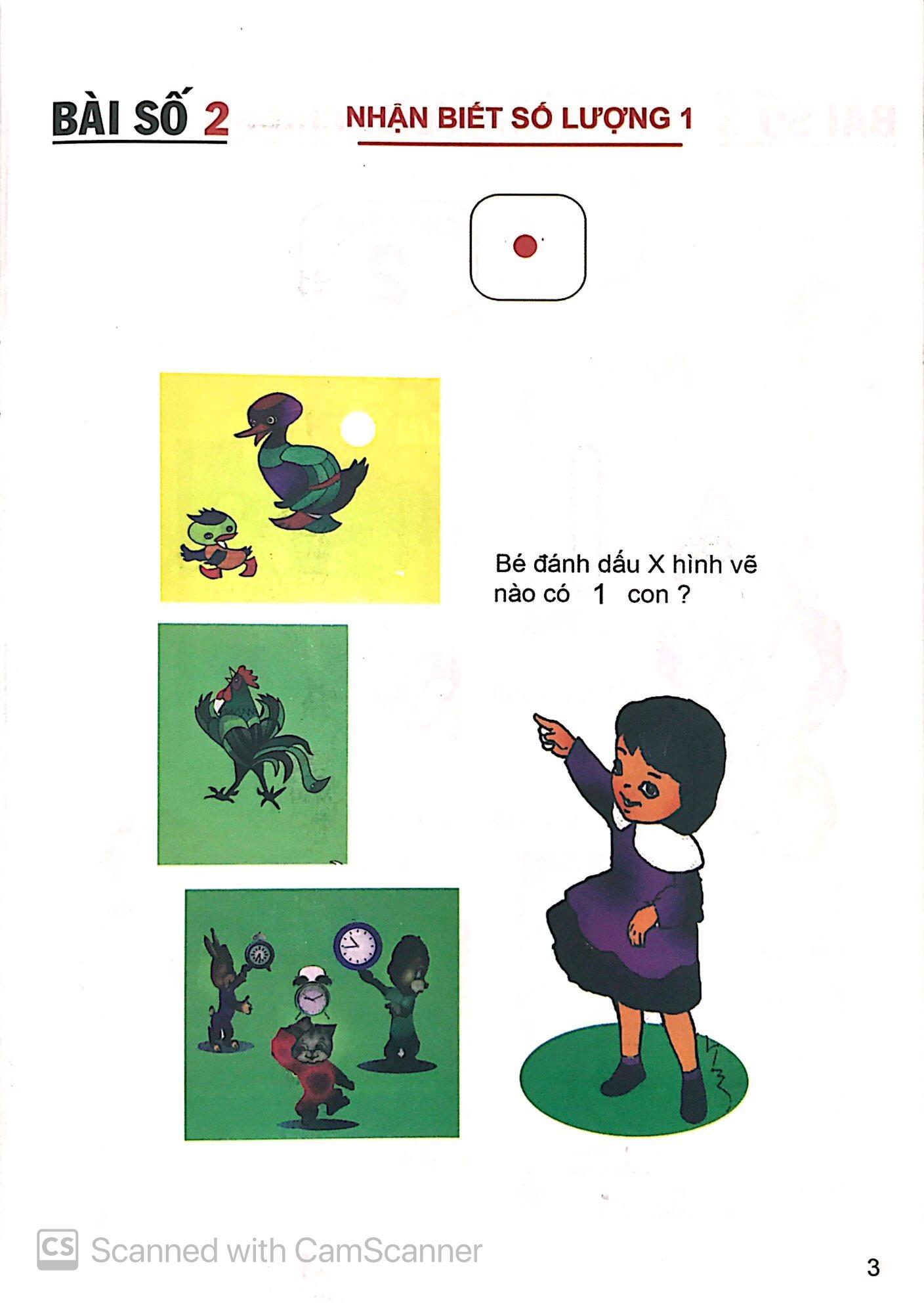 Bé Học Toán (4-5 Tuổi)