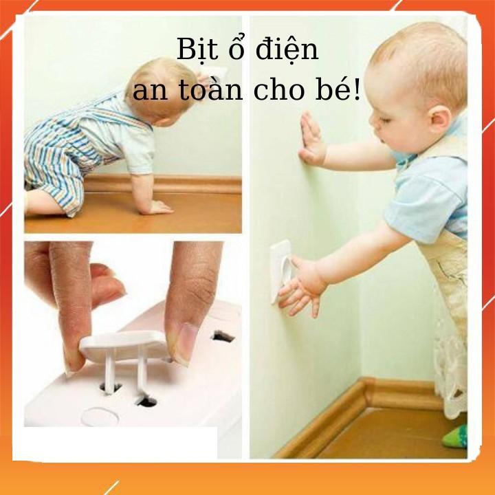 Combo 10 Nút bịt ổ điện chống giật an toàn cho bé nhỏ