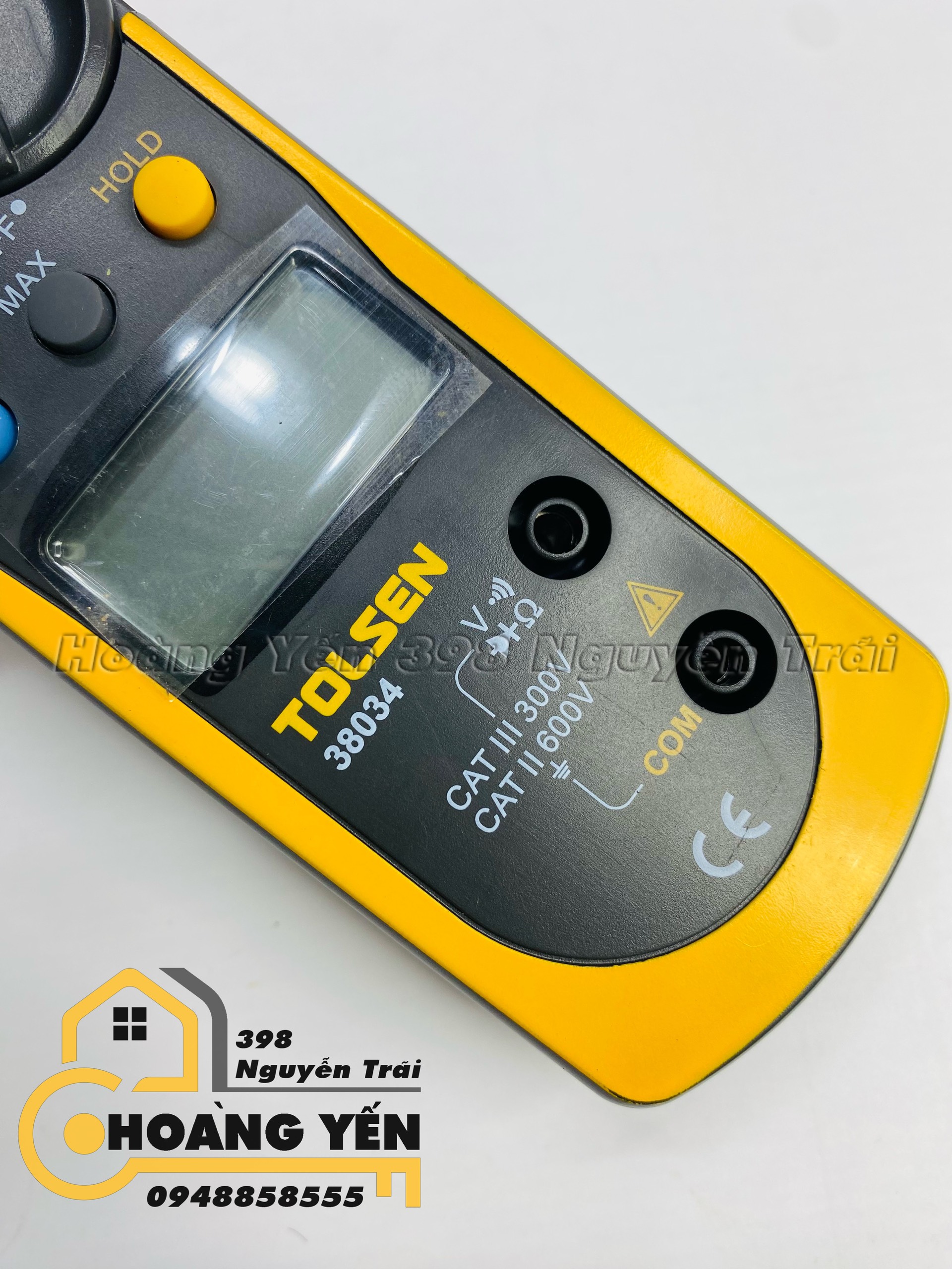 Dụng cụ kẹp đo điện vạn năng Công Nghiệp - TOLSEN 38034 - Khóa Hoàng Yến 398