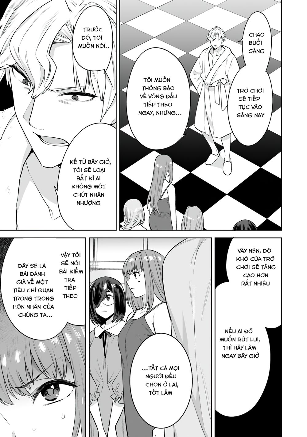 trò chơi hôn nhân sinh tồn chapter 18 20