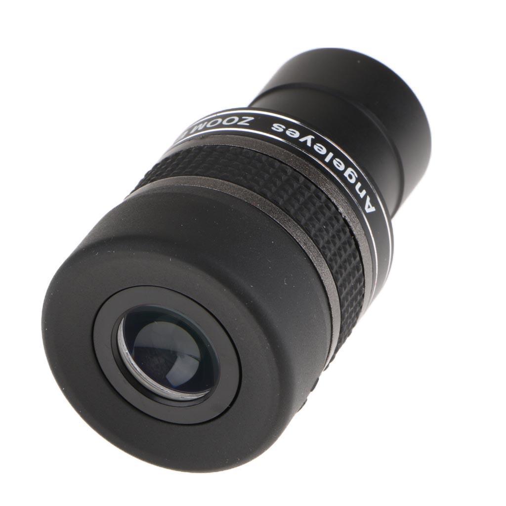 1.25" Astronomy Telescope Eyepiece Lens 7.5mm-22.5mm &Color Filter Blue