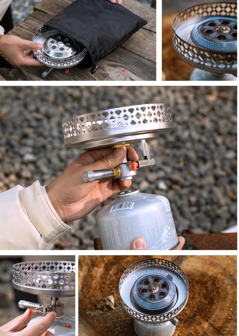 Bếp gas dã ngoại công suất lớn Campingmoon OD-4 OD 4 OD4