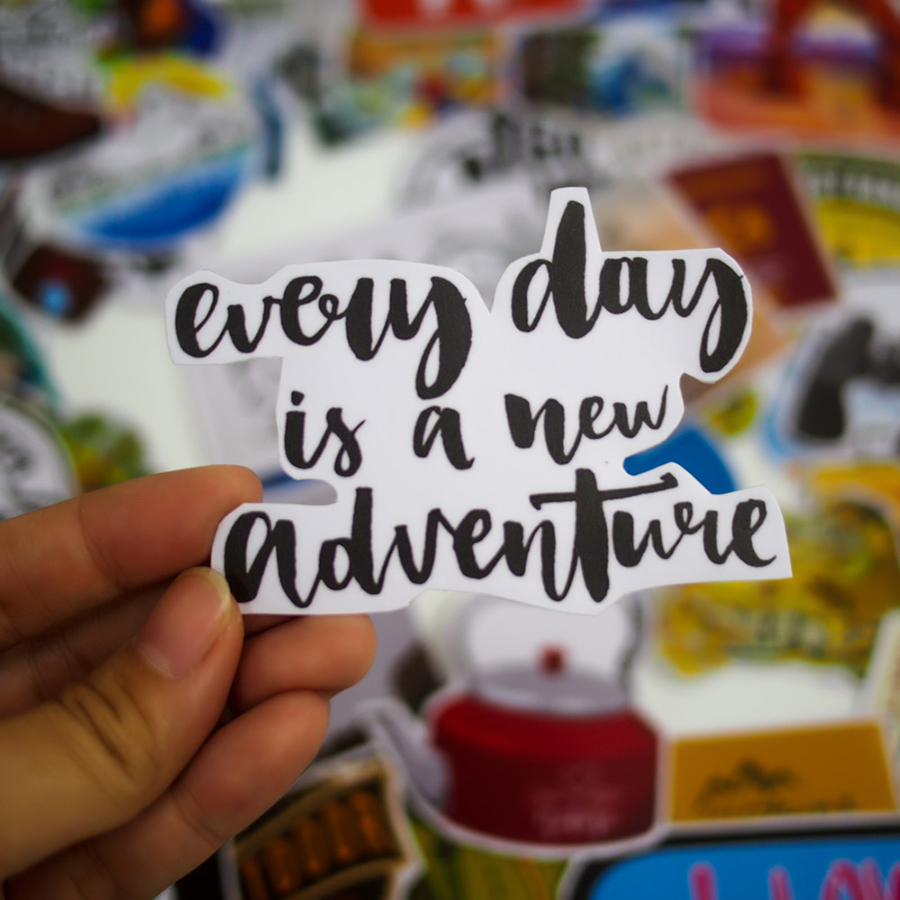 Set 100 Sticker - Travel