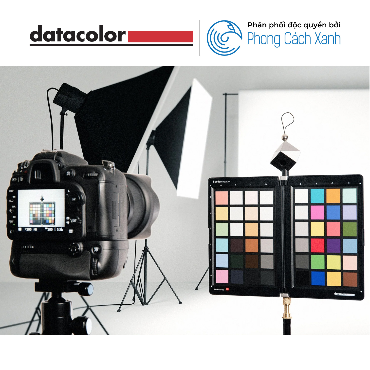 Bộ cân màu nhiếp ảnh Datacolor Spyder X2 Photo Studio - Hàng Chính Hãng