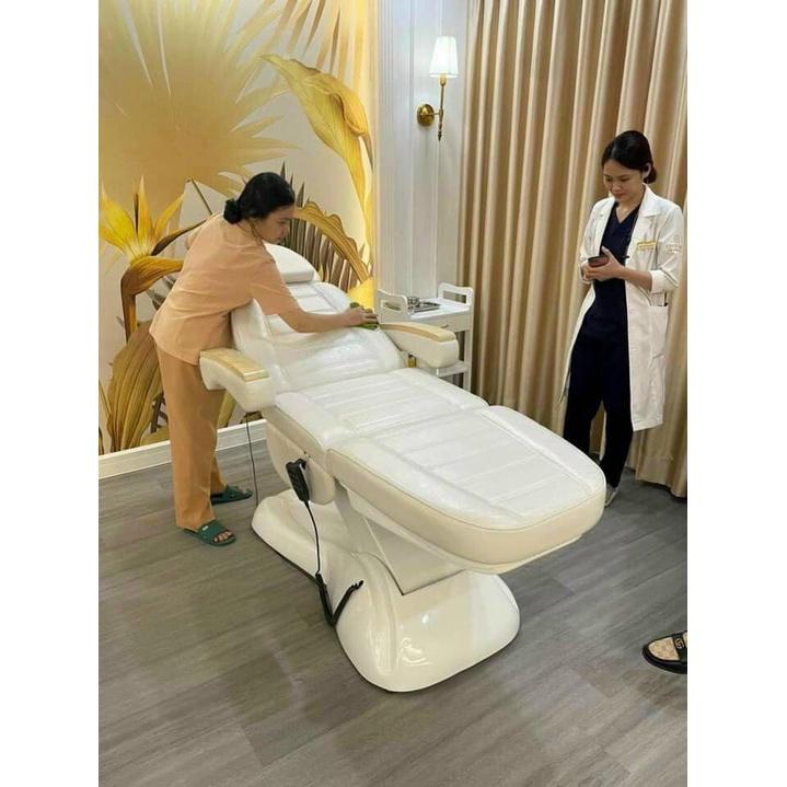 Giường Phun Xăm Spa | Giường Tiêm Filler Tiểu Phẫu | Giường Chỉnh Điện, Giường 3 Động Cơ Cao Cấp