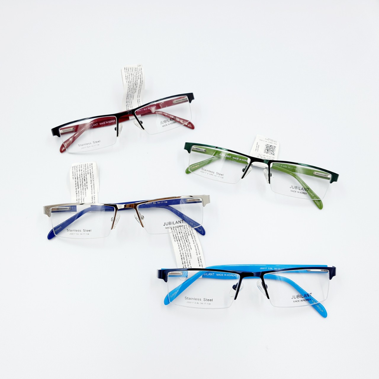 Kính Gọng Jubilant J50017 Xẻ Cước Unisex
